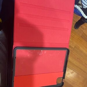 red ipad case